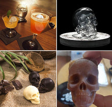 Load image into Gallery viewer, 🎃 3D Skull Ice Cube Maker 🎃