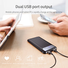 Load image into Gallery viewer, 3.0 Power Bank 10000mAh Dual USB