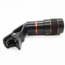 Load image into Gallery viewer, Universal Clip-on 8X 12X Optical Zoom Telescope