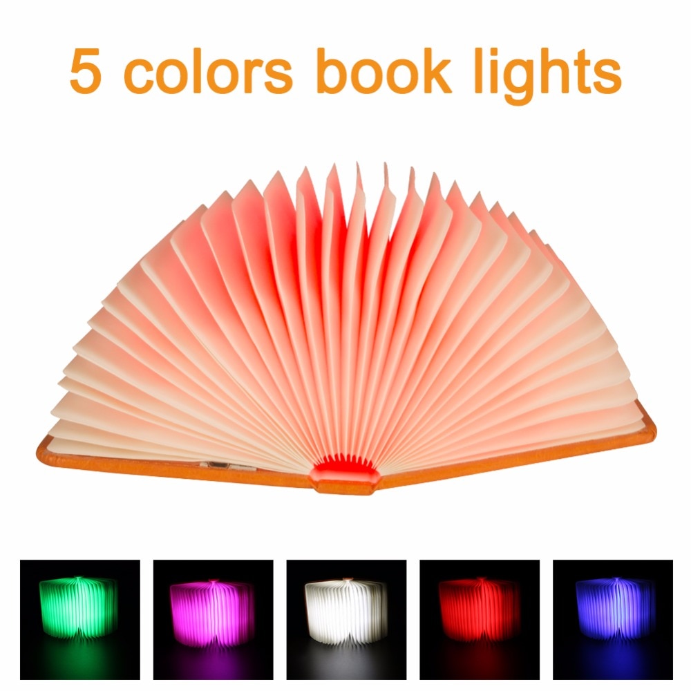Book Shaped LED Night Lamp
