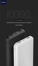 Load image into Gallery viewer, Slim Power Bank 10000mAh with LED Light