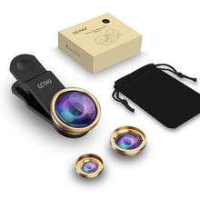 Load image into Gallery viewer, Universal 3 in 1 Wide Angle Macro Lenses