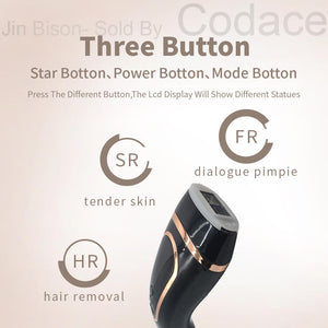 Laser Hair Remover With LCD Display