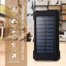 Load image into Gallery viewer, Solar PowerBank 30000mAh Portable &amp; Waterproof