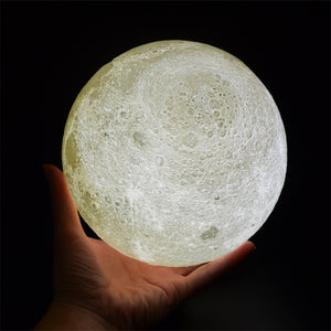 3D Print LED Moon Light