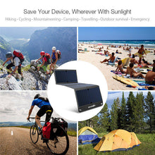 Load image into Gallery viewer, PowerBank powered by Solar Panels