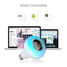Load image into Gallery viewer, Bluetooth Smart LED Light Speaker with Remote Controler