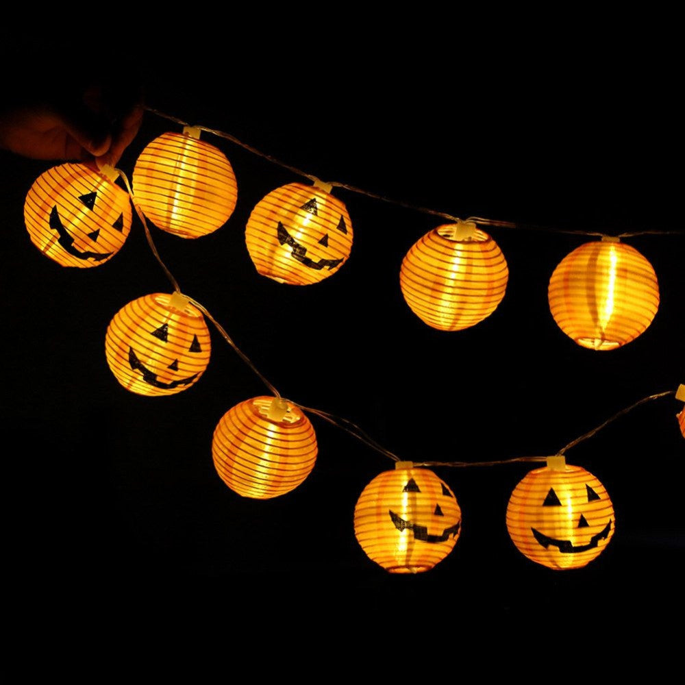 Grimace Pumpkin LED Lanterns