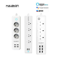 Load image into Gallery viewer, USB Smart  Power Strip with Overload Switch